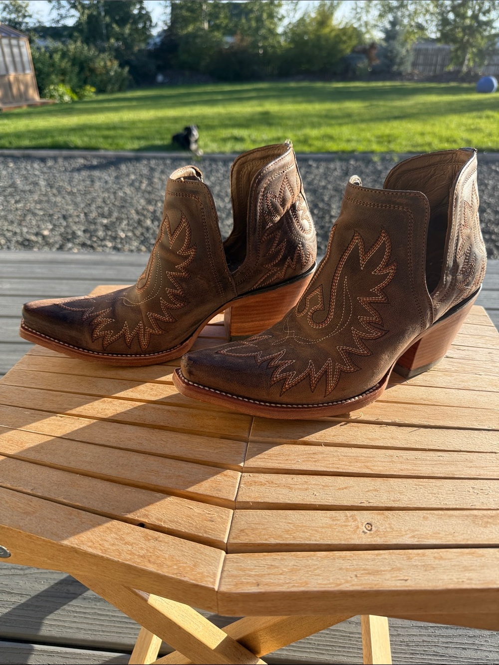 Ariat Dixon X Toe Western Boot - EUC